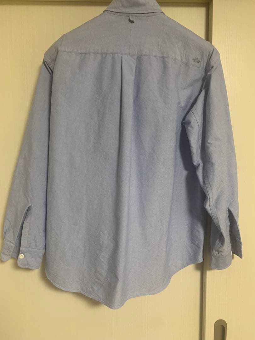 ノースフェイス　パープルレーベル　ブルーシャツ