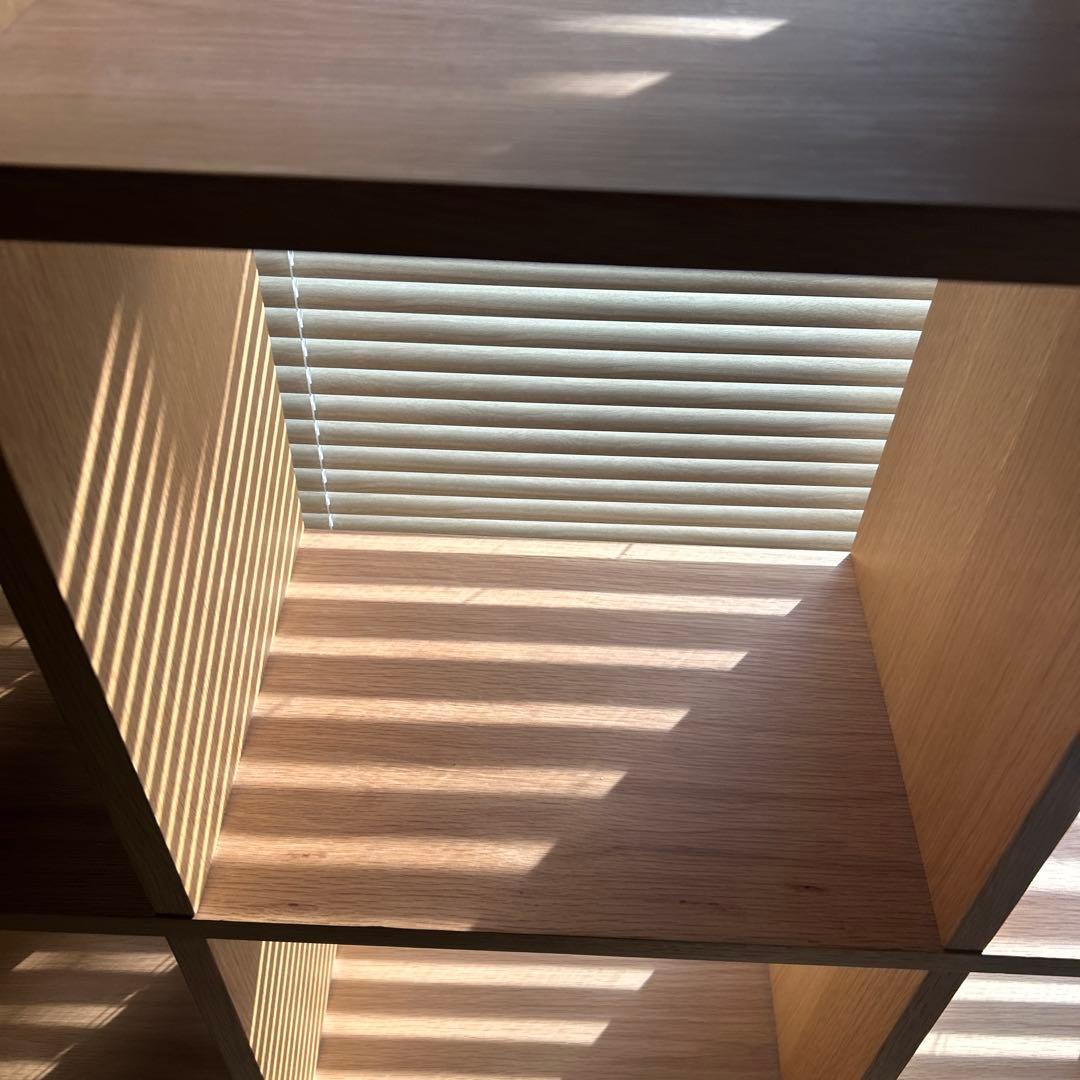 無印良品 スタッキングシェルフセット3段 幅122×奥行28.5×高さ121cm