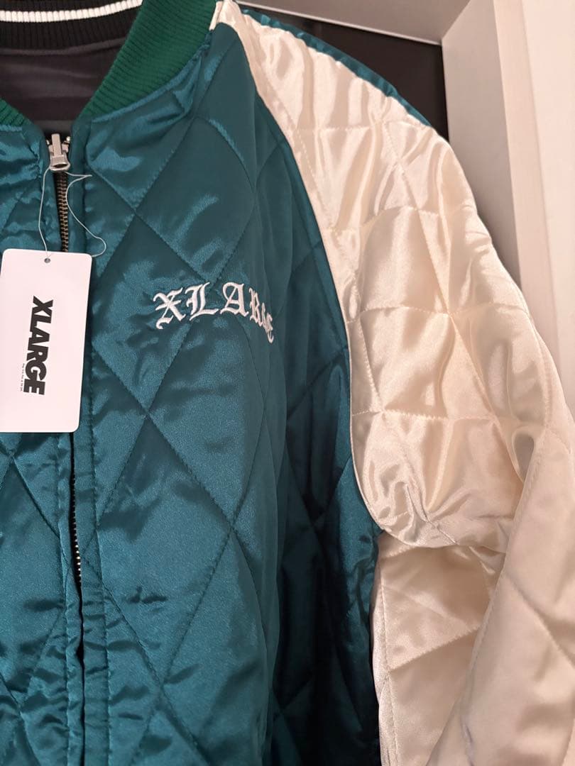 XLARGE リバーシブル　スーベニアジャケット　Mスカジャン