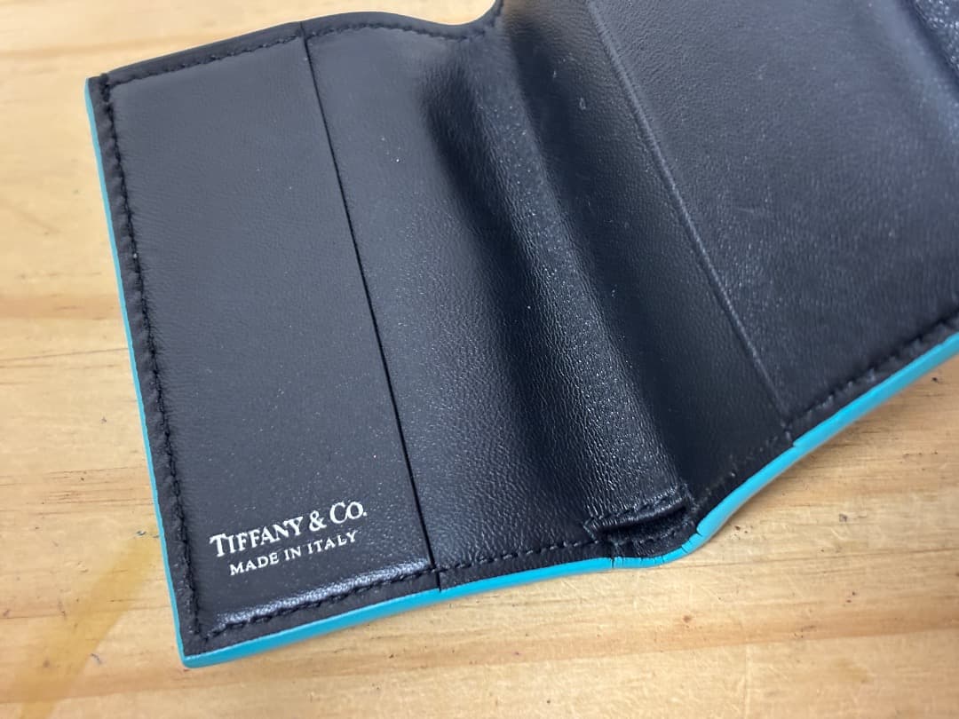 D0108-01　ティファニー　三つ折り財布