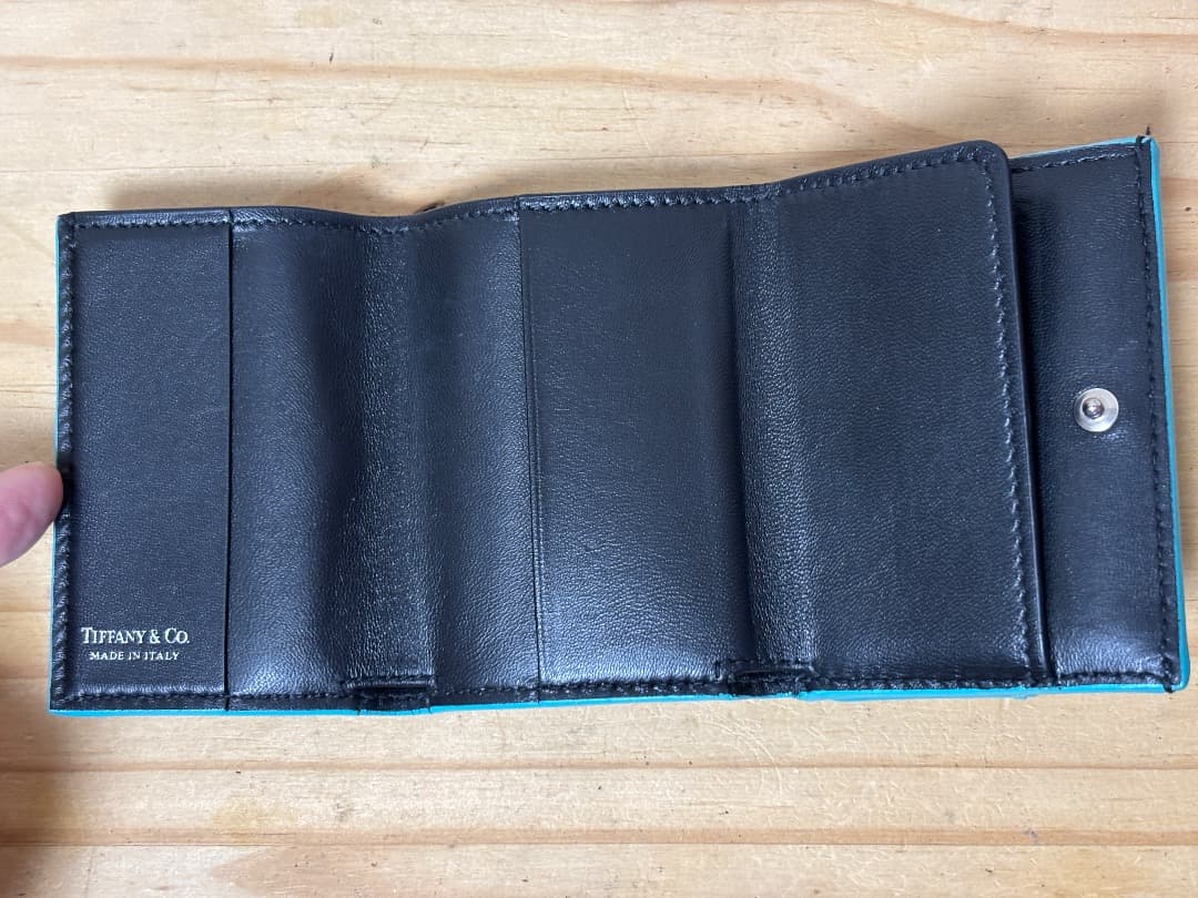 D0108-01　ティファニー　三つ折り財布