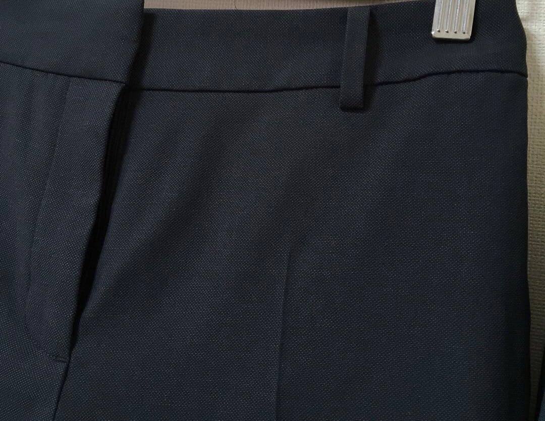 プラステ　リネンブレンド　パンツ　スーツ　ジャケット　ネイビー