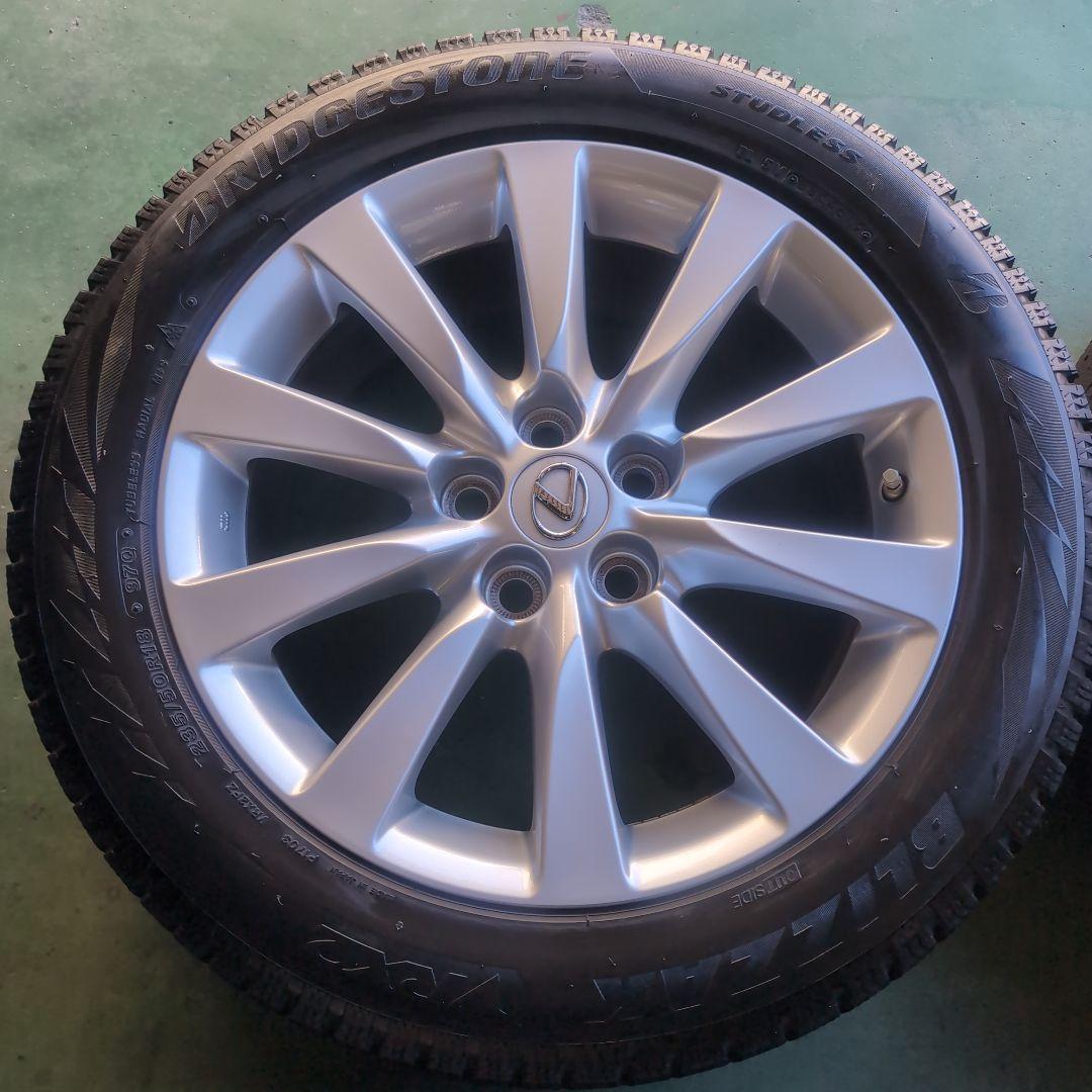 LS 40系 純正ホイール BLIZZAK VRX2 4本 235/50R18