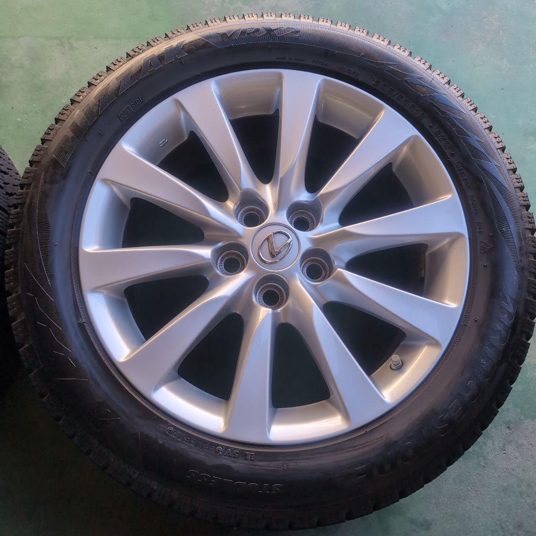 LS 40系 純正ホイール BLIZZAK VRX2 4本 235/50R18