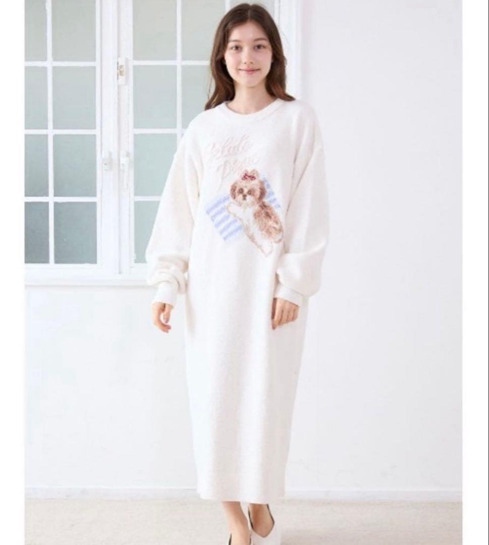 新品タグ付き　ジェラートピケ　シーズージャガードワンピース