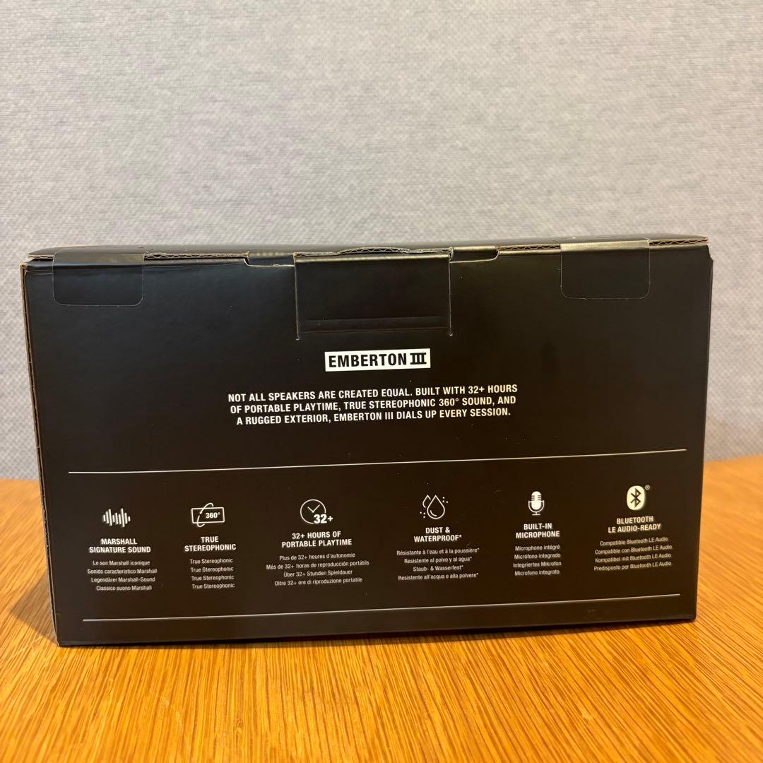 Marshall EMBERTON III ワイヤレススピーカー
