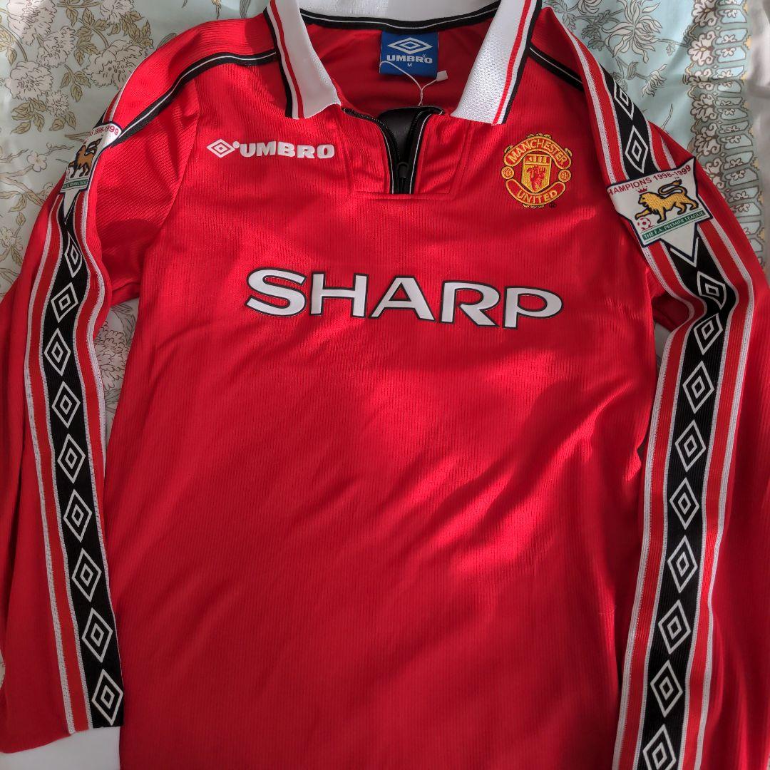 つ*様 【レア美品】マンチェスター・Ｕ　ベッカム 7 ＃ ユニフォーム　Мサイズ