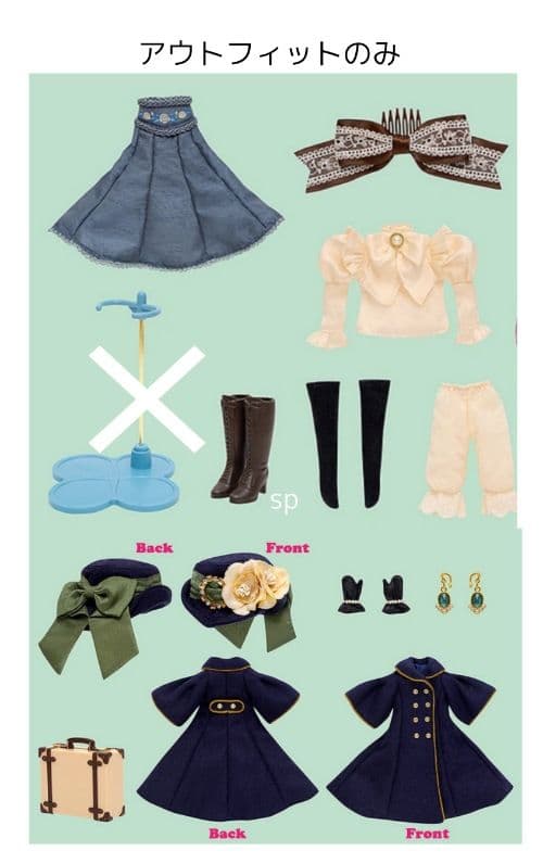 新品　ブライス　クインテセンシャルジャーニー　アウトフィットのみ