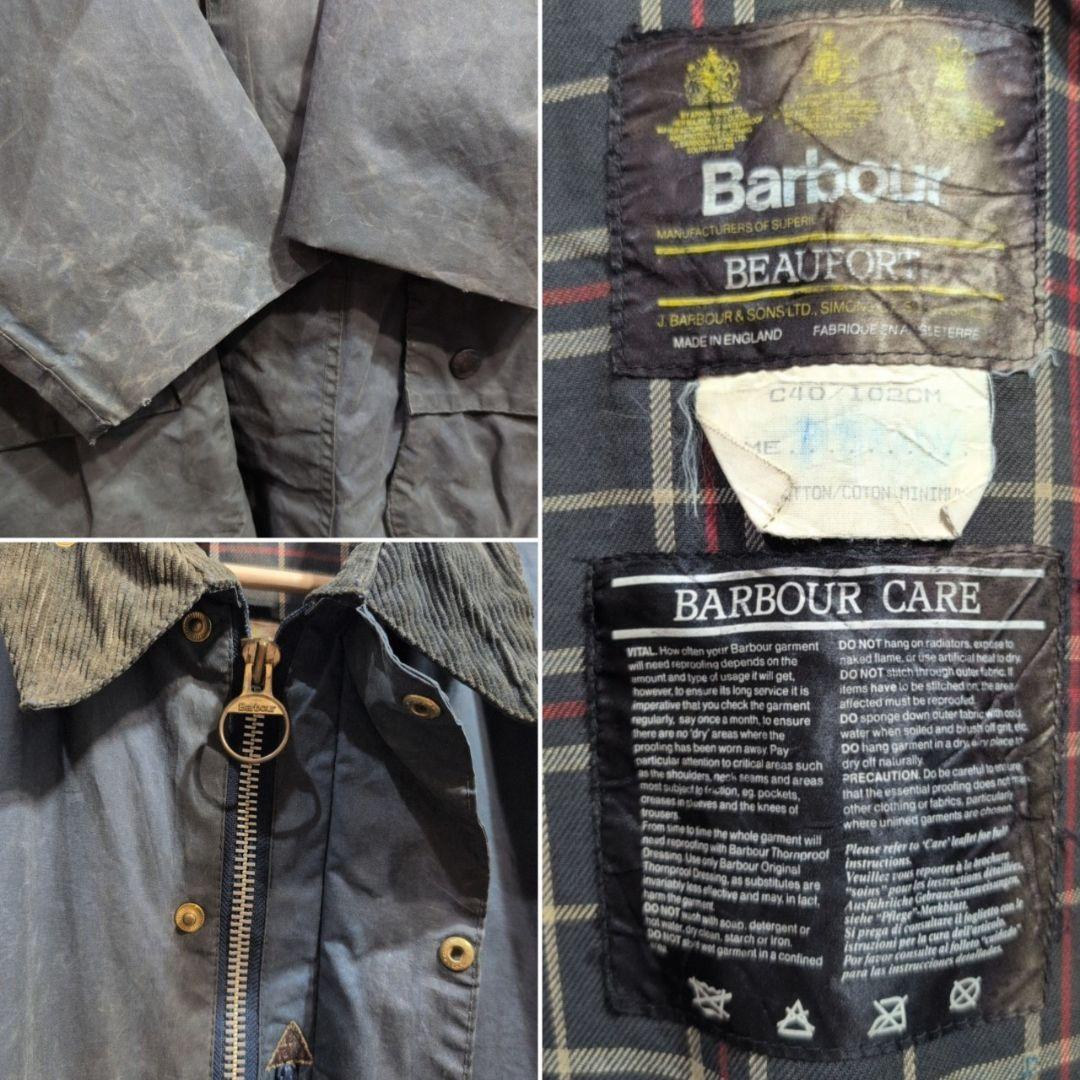88年製 バブアー Barbour ビューフォート 40 オイルドジャケット