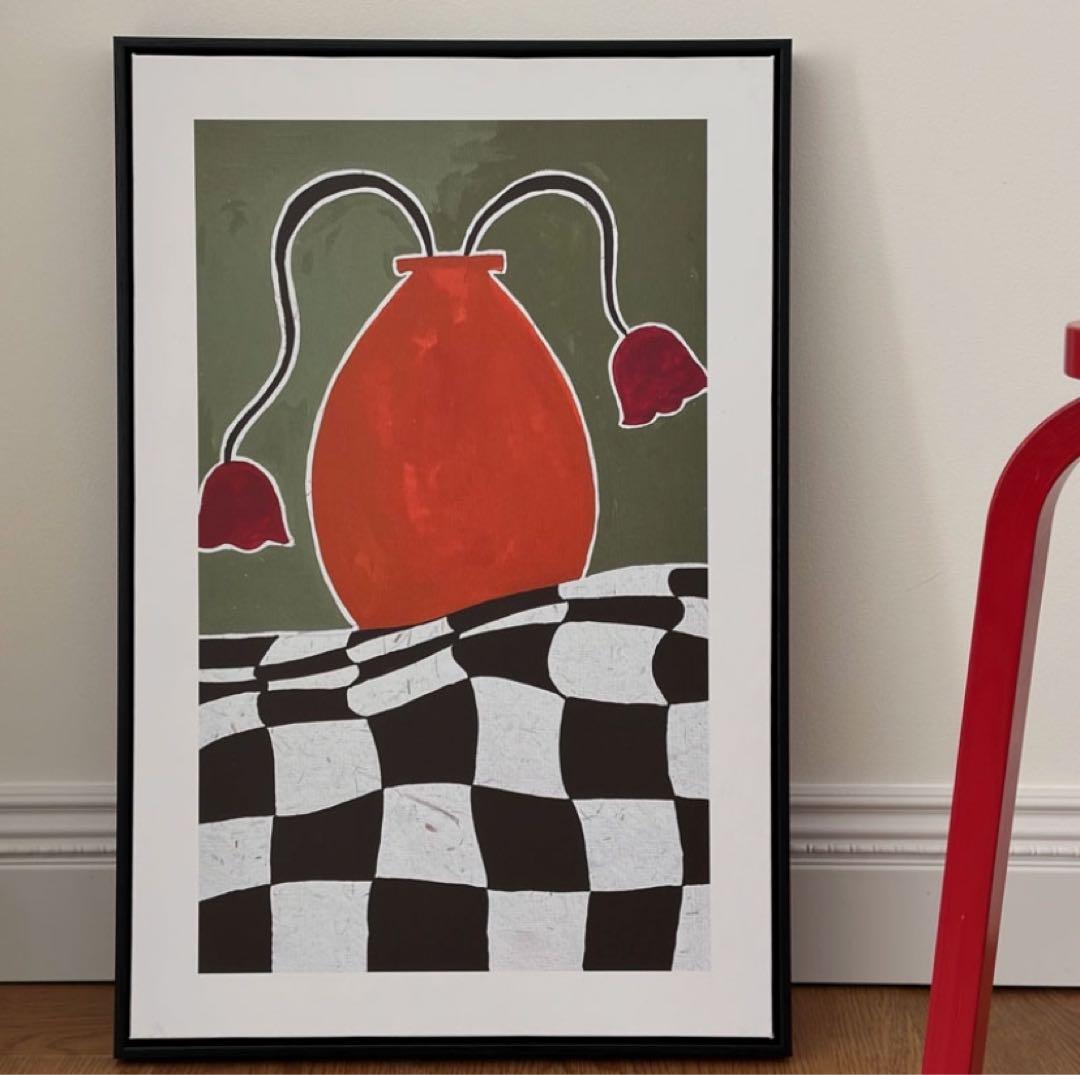 アートポスター フレーム付き 60×40cm【ART OF BLACK】