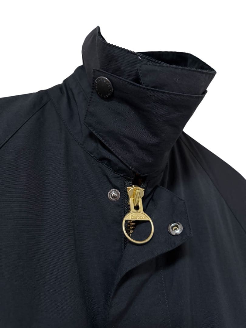 Barbour フィールドジャケット ブラック サイズ36タータンチェック英国製