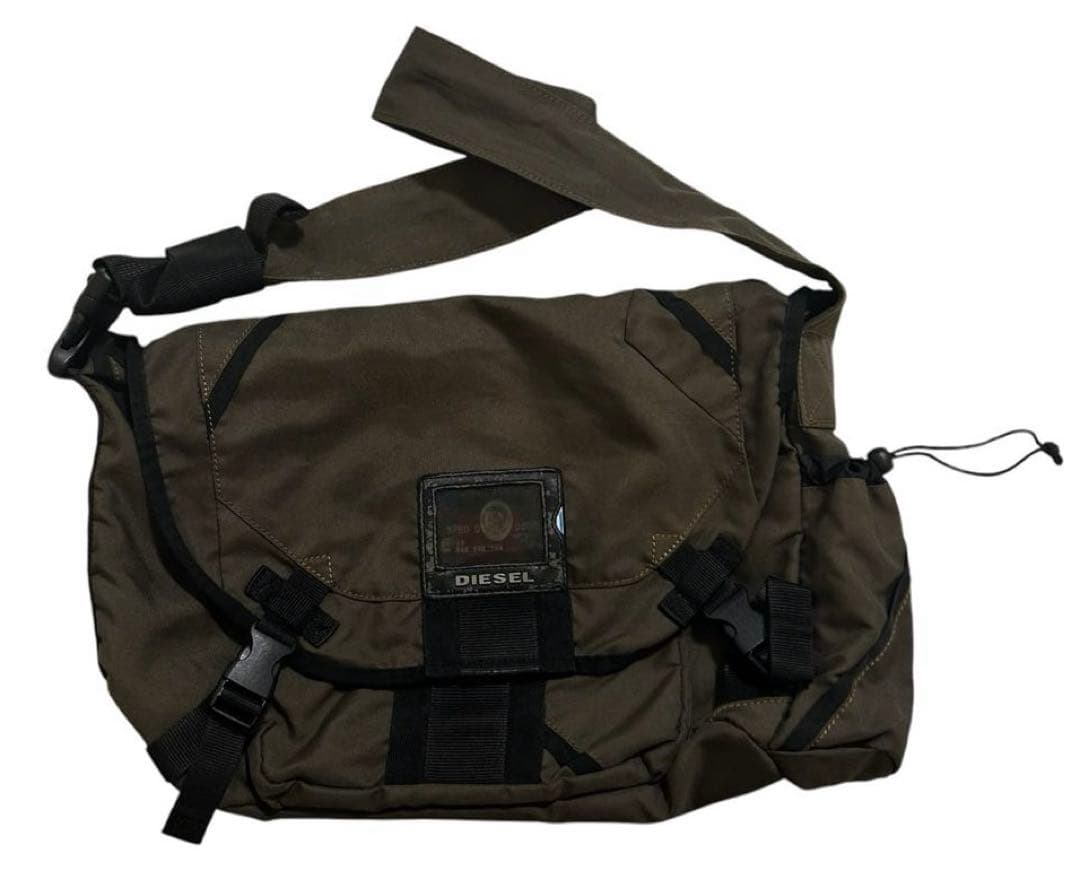 希少 Y2K 00s DIESEL archive テック メッセンジャーバッグ