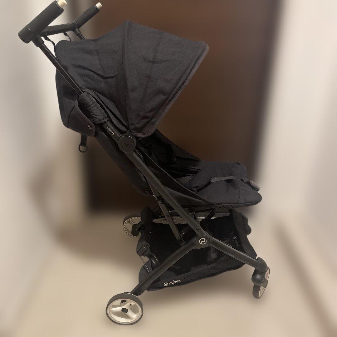 サイベックス リベル 折りたたみ式 ブラック ベビーカー B型