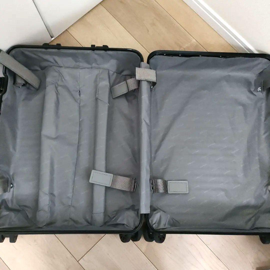 LANZZO ランツォ スーツケース 4輪 アルミ 機内 黒 TSA 33L
