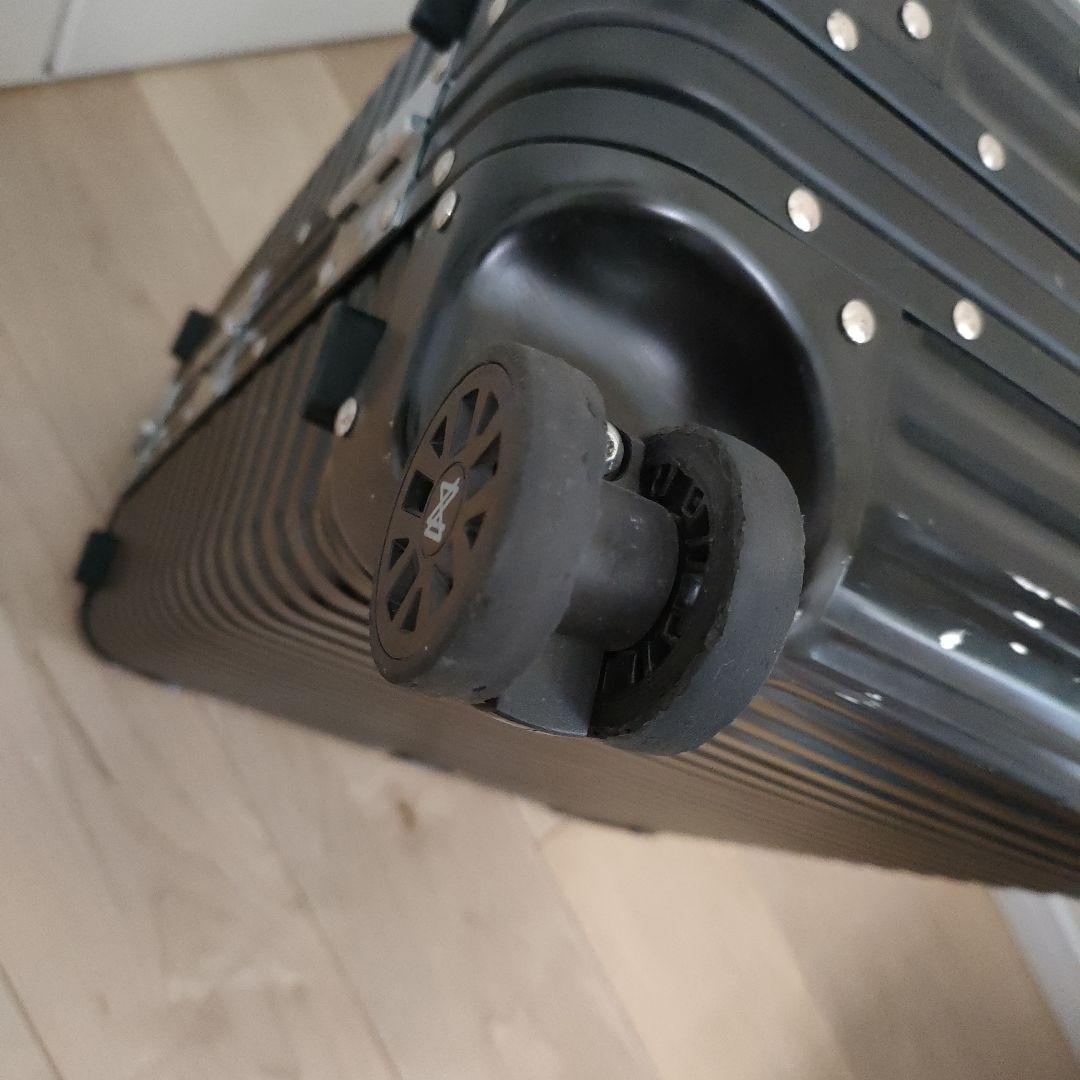 LANZZO ランツォ スーツケース 4輪 アルミ 機内 黒 TSA 33L