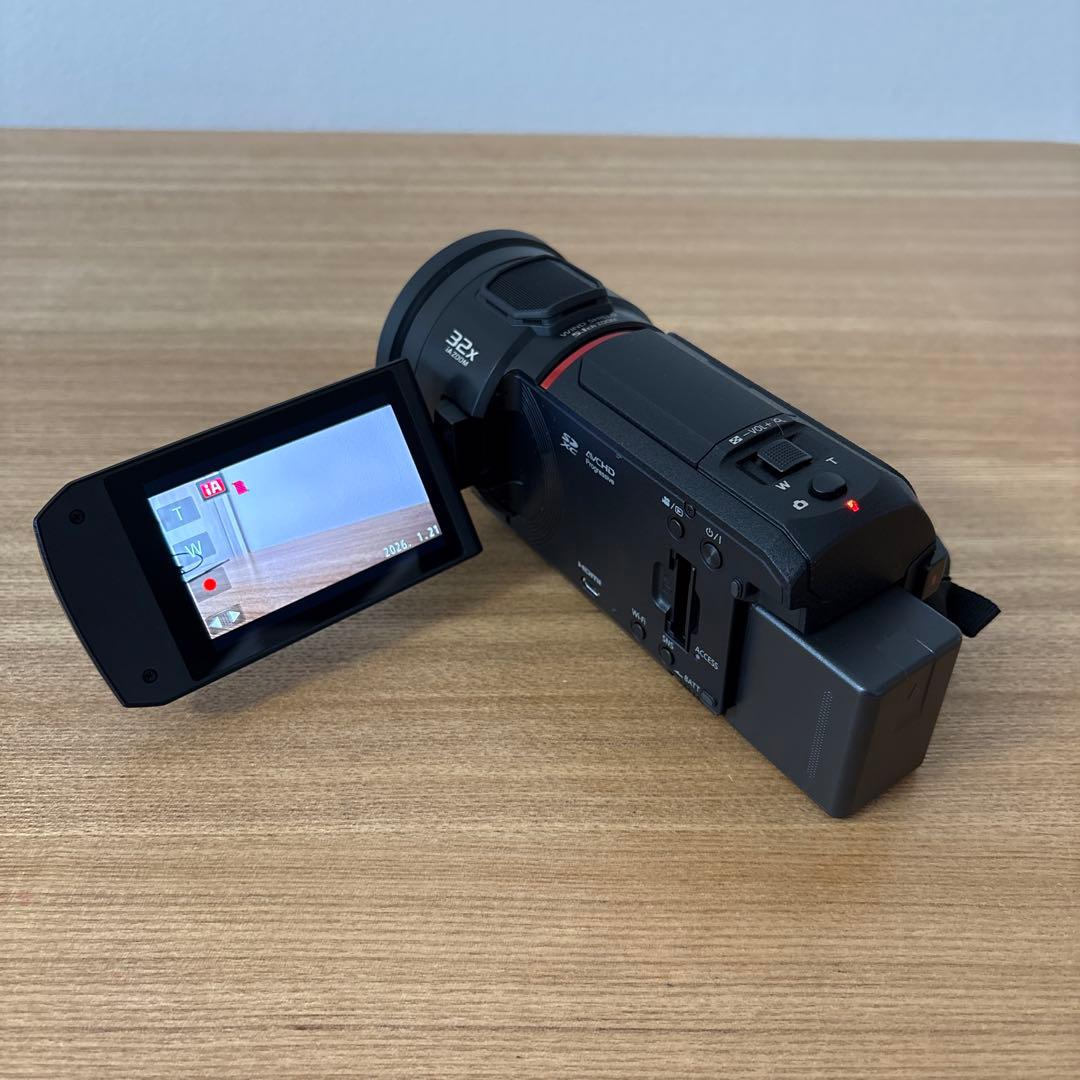 Panasonic 4K ビデオカメラ HC-VX3 本体