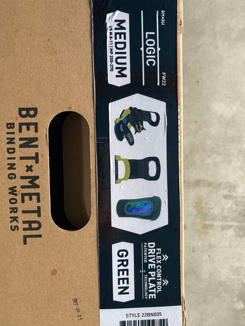 ビンディング　スノーボード　BENTL ベントメタル　LOGIC