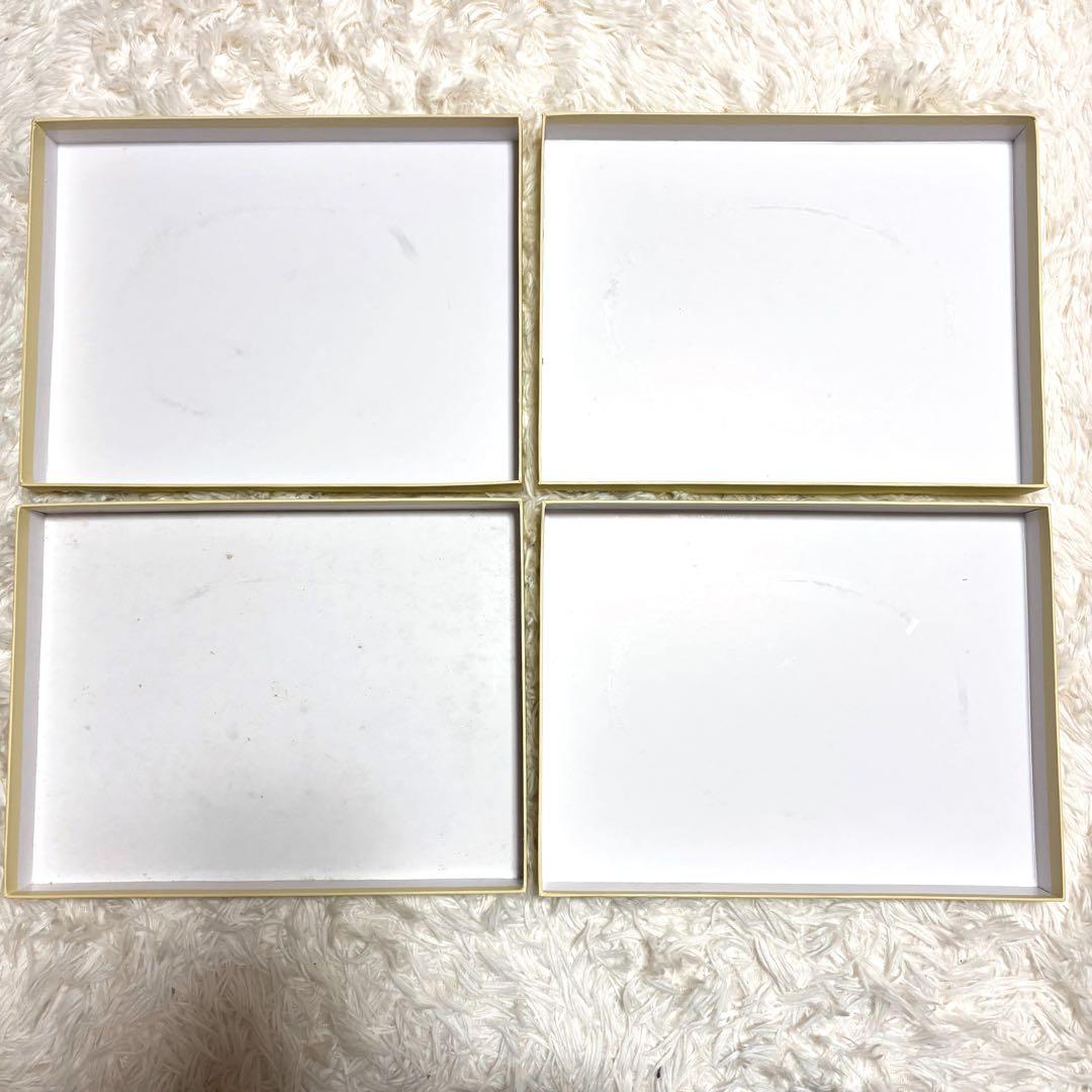 新品未使用✨️ルクルーゼ マルチオーバルプレート 4枚セット ホワイト