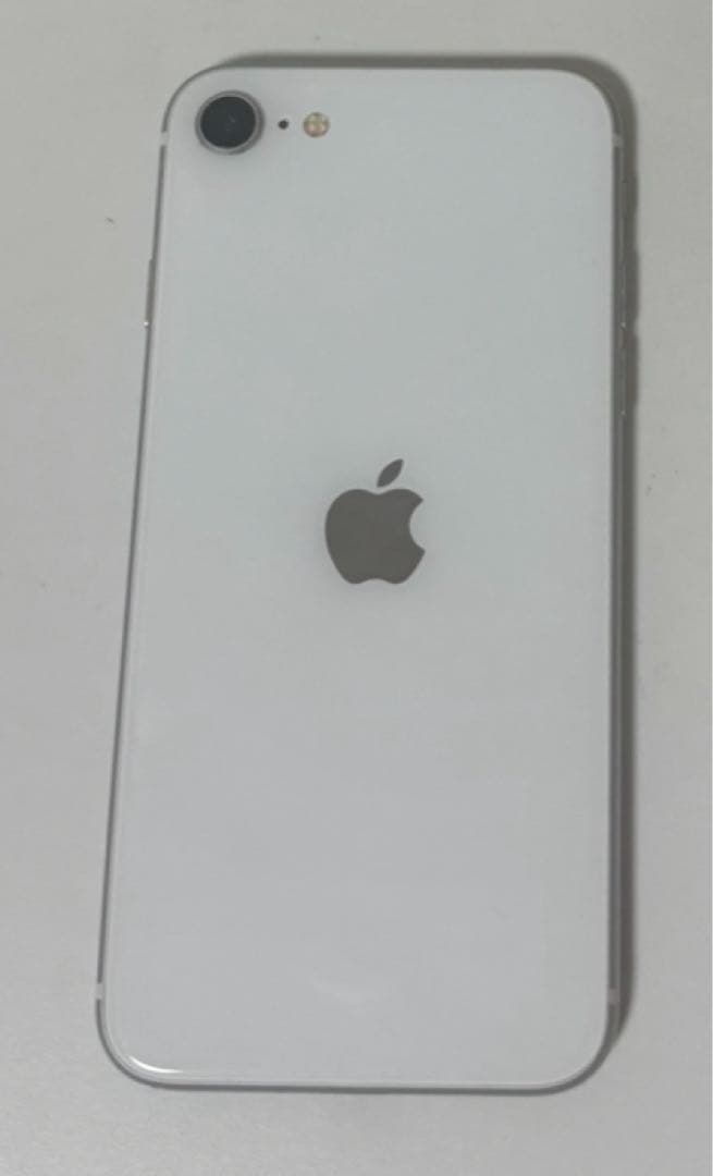 画面割れジャンク　iPhoneSE2 ホワイト64GB