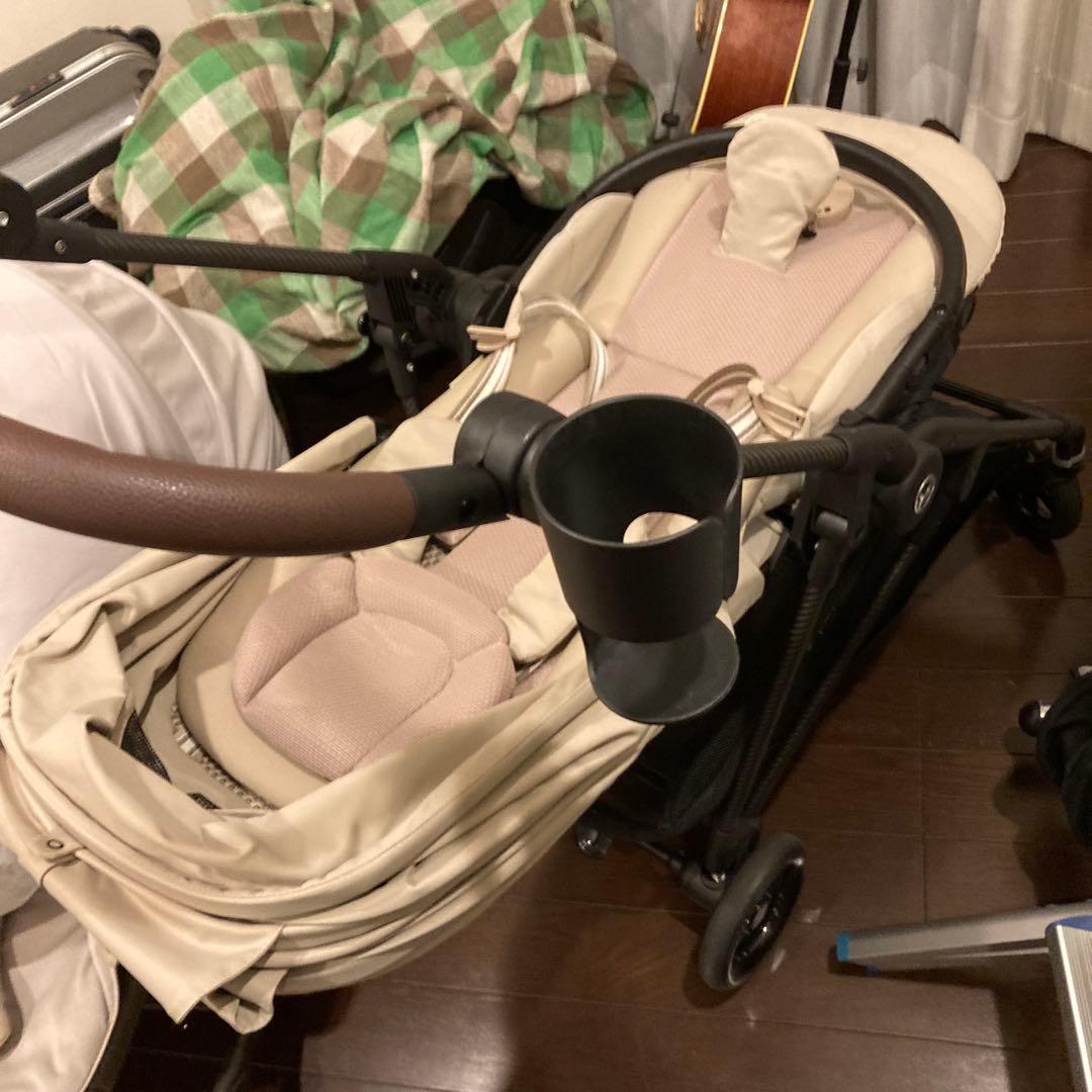 Cybex ベビーカー ベージュ メリオカーボン　2024