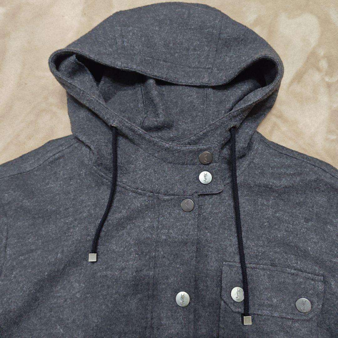 イブサンローラン　YSL　コート　Lサイズ