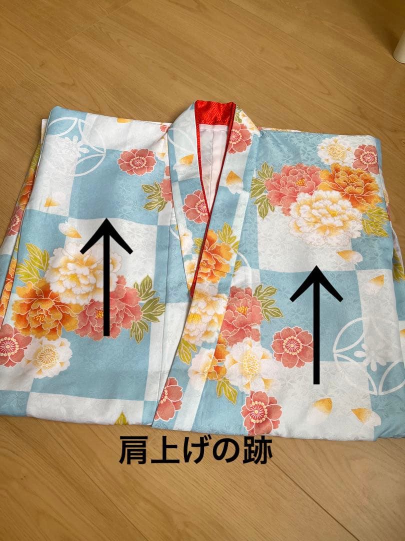 ※汚れ追加発見のため値下げ　七歳　四つ身フルセットKYOETSU 七五三　7歳