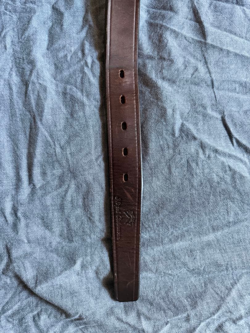 ナイジェルケーボン 40's ARMY BELT - Mサイズ