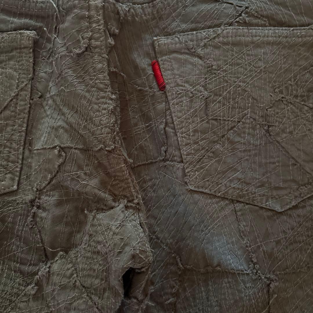 サスクワァッチファブリックスのゾンビクラストパンツになります。カーキ　M