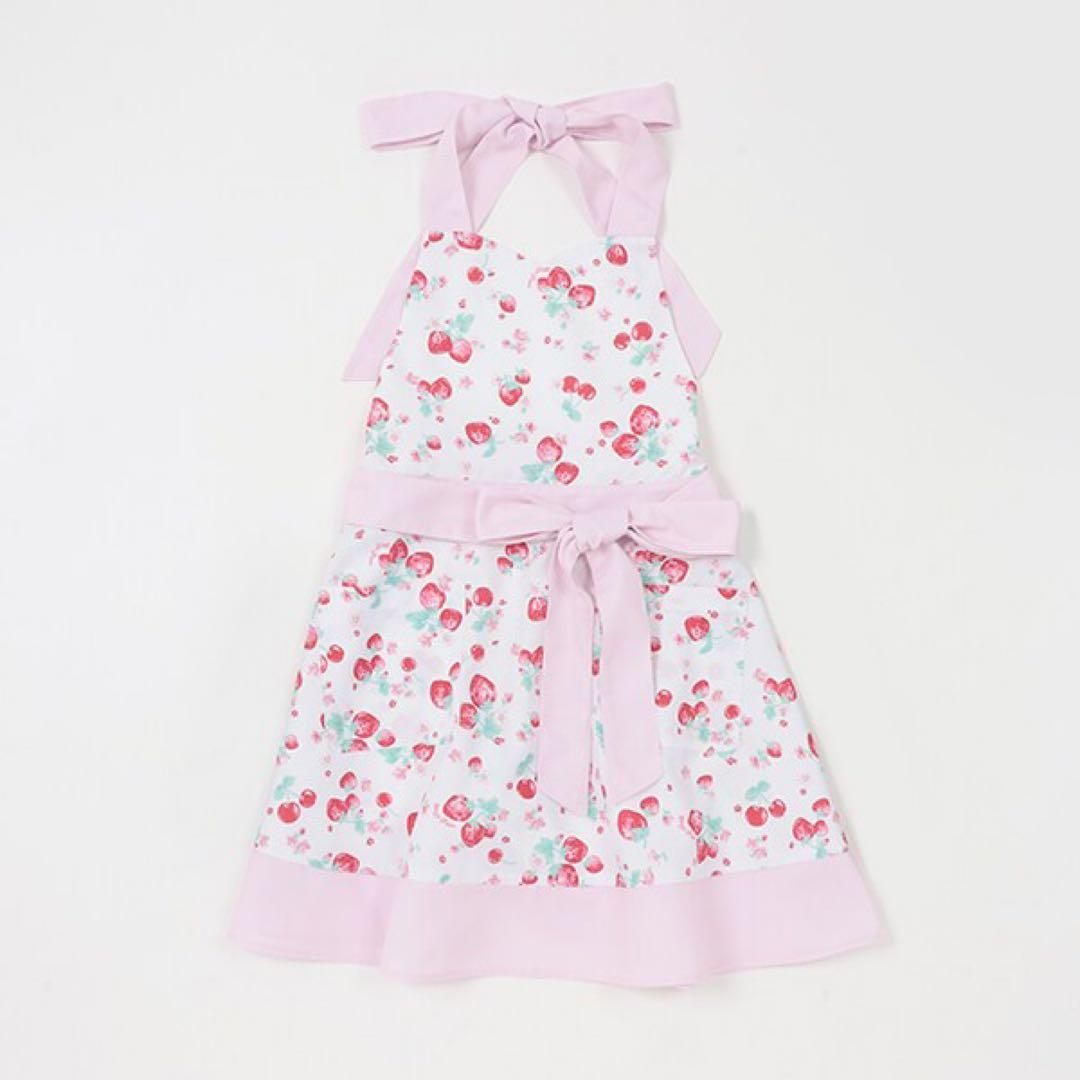 mezzo piano ⭐︎ 35th復刻イチゴ柄 レディースサイズ エプロン