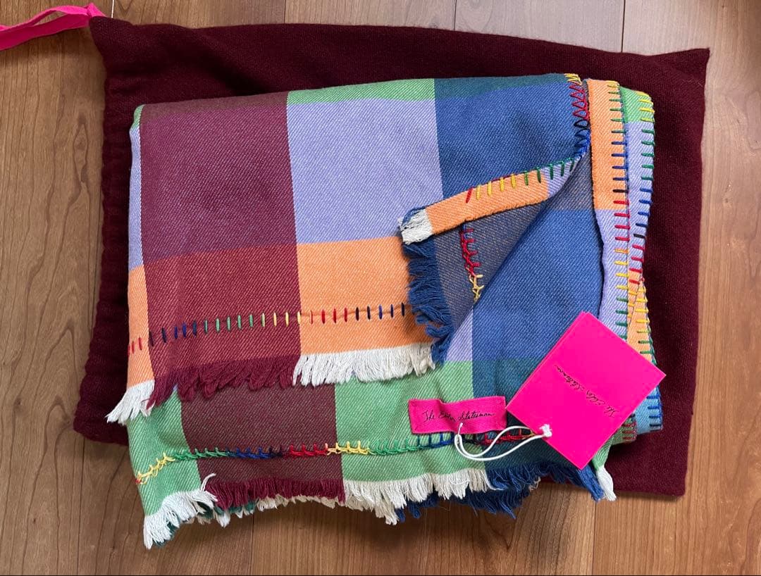 布団・毛布 The Elder Statesman Rainbow Blanket