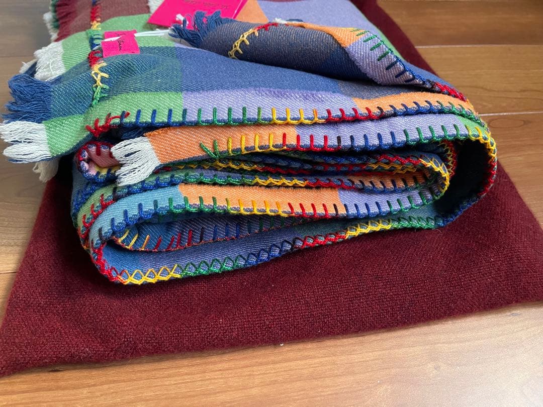 布団・毛布 The Elder Statesman Rainbow Blanket