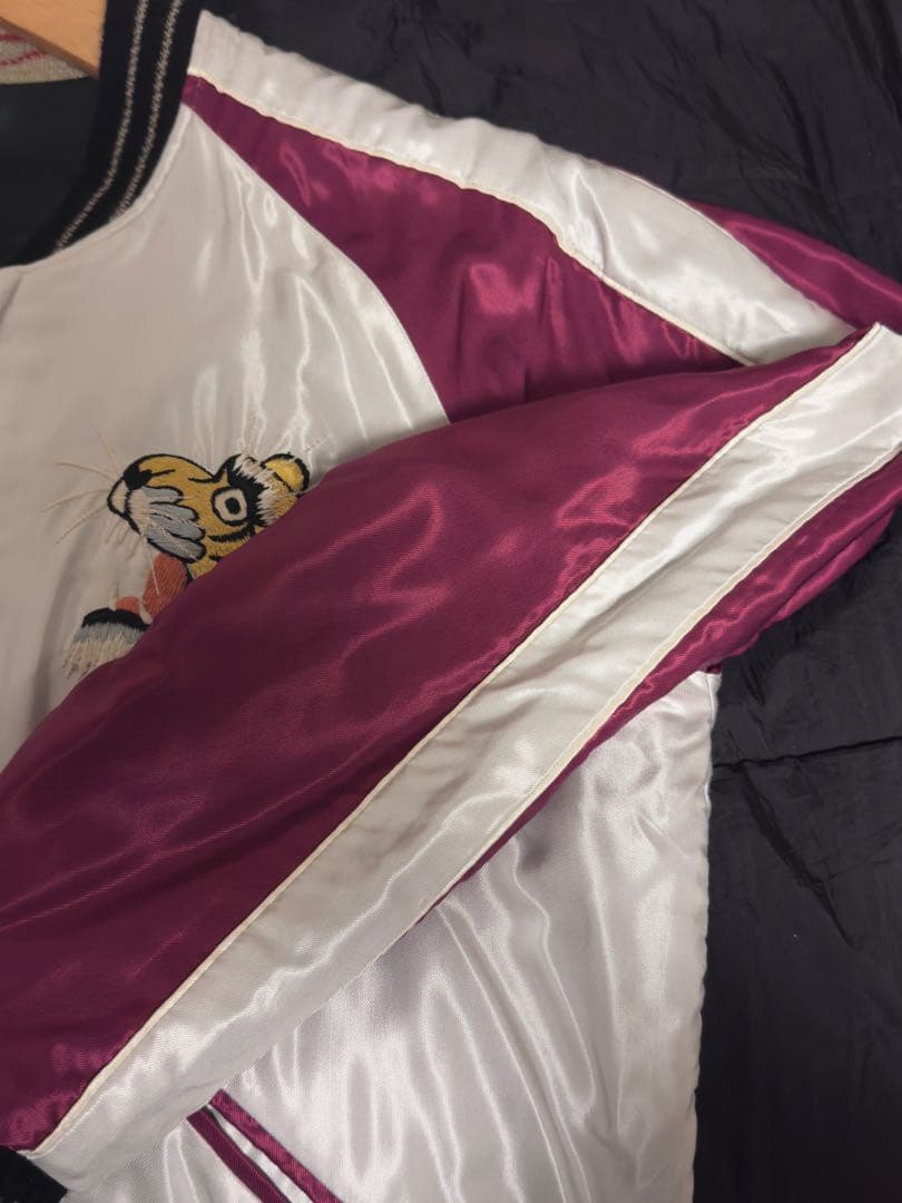 テーラー東洋 リバーシブル スカジャン 龍 鷹 虎 日本地図 TT13608