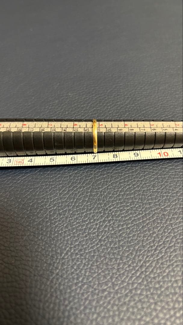 k10 イエローゴールドリング 約9号