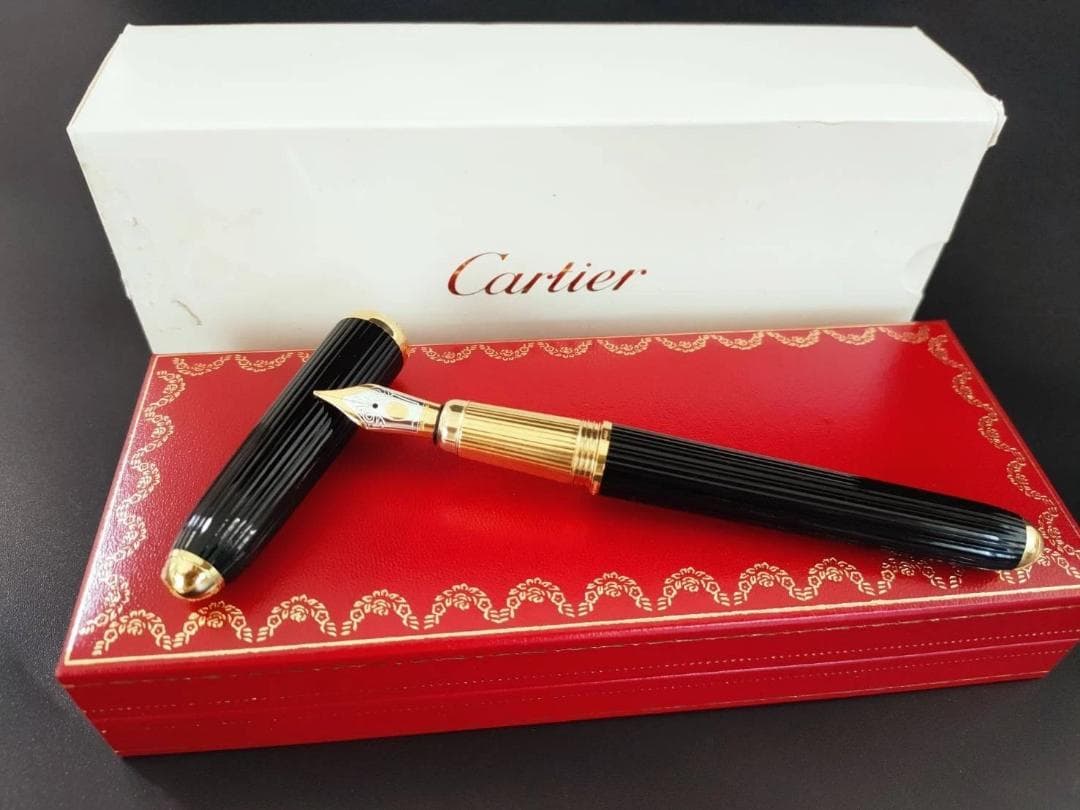 極美品 ルイ　カルティエ Cartier　18K750　万年筆