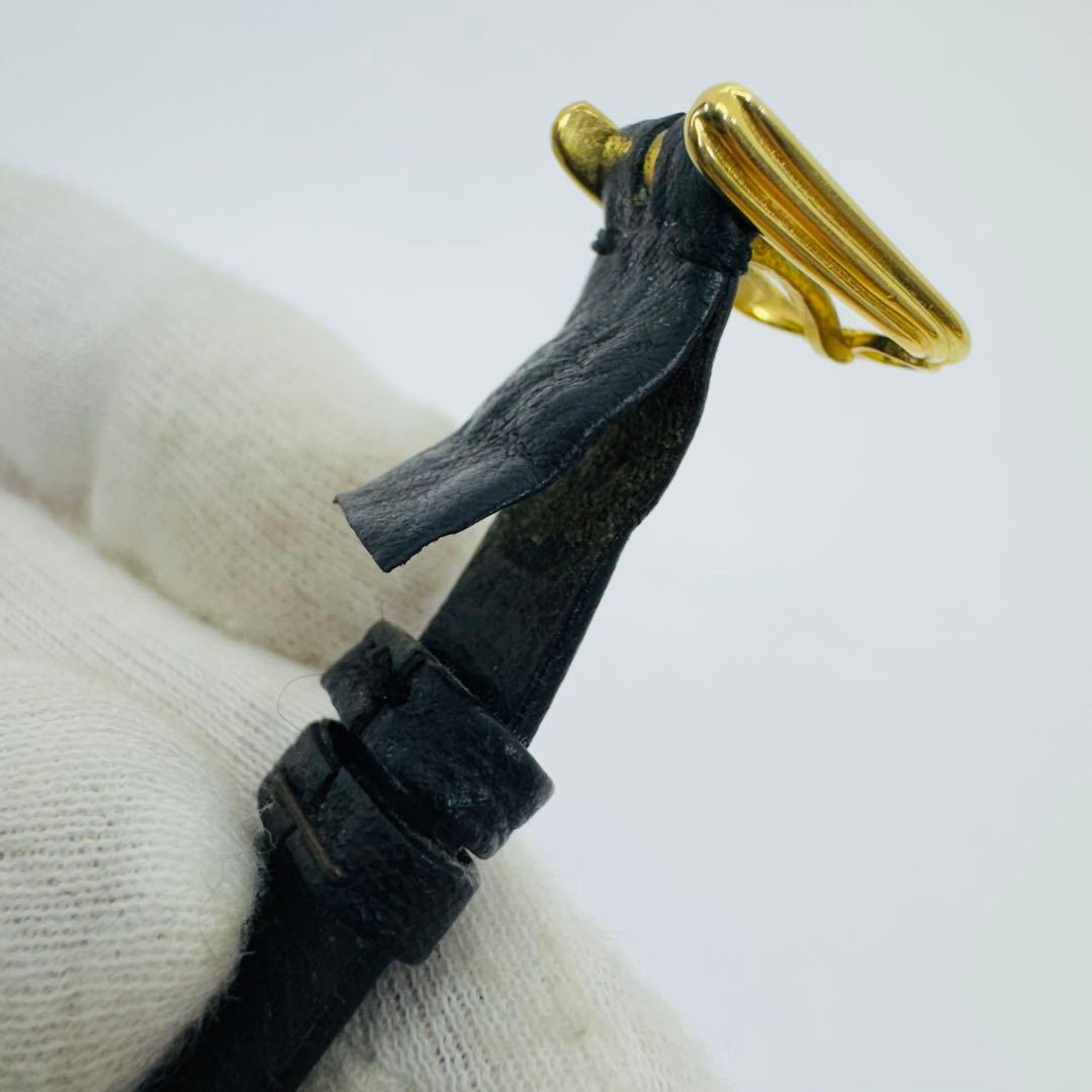 ✨Dior✨ブラックムーン✨ホワイトシェル文字盤✨バギラ✨クオーツ✨腕時計✨