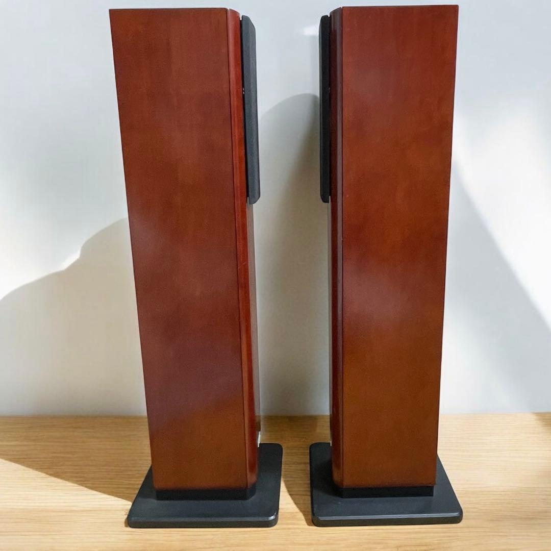 ONKYO オンキヨー D-308E フロントスピーカー ペア リアルウッド突板