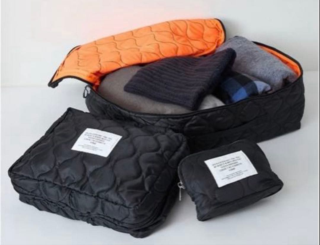 【未開封】FORME東原亜希トラベルポーチ3セットブラック【定価14,300円】