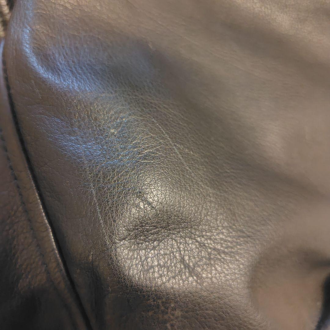 【SALE】A-2 黒レザーフライトジャケット