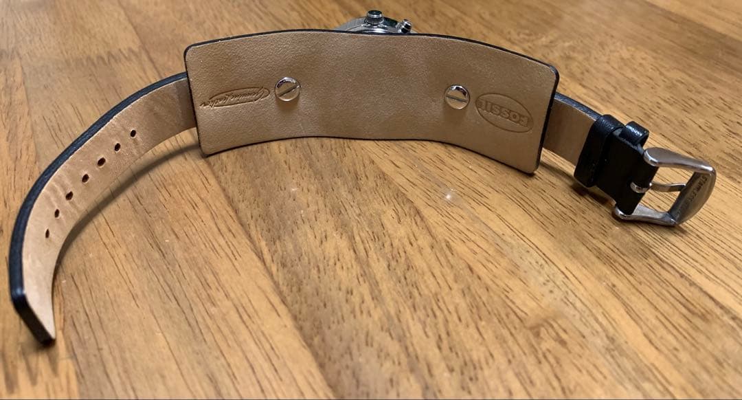 フォッシル　FOSSIL ビッグティック　缶ケース付属　完品