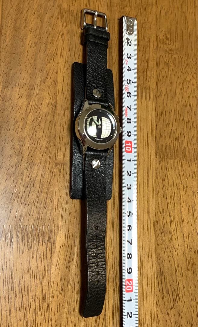 フォッシル　FOSSIL ビッグティック　缶ケース付属　完品