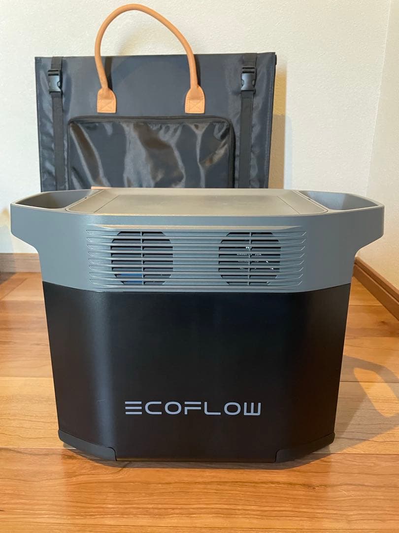 【新品未使用】EcoFlow DELTA2 エコフロー ソーラーパネル付