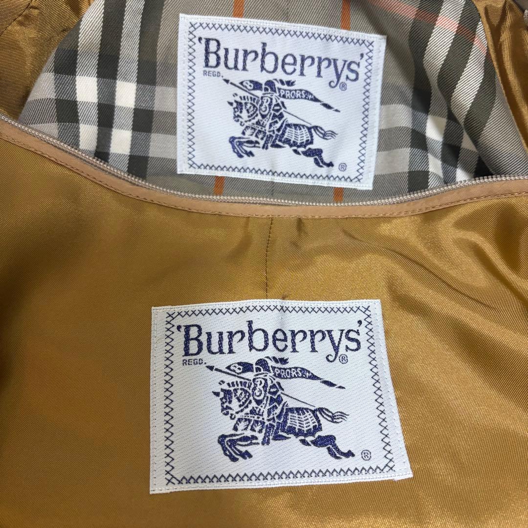 Burberryバーバリー　ノバチェック　トレンチコート　ロング　ウエストベルト