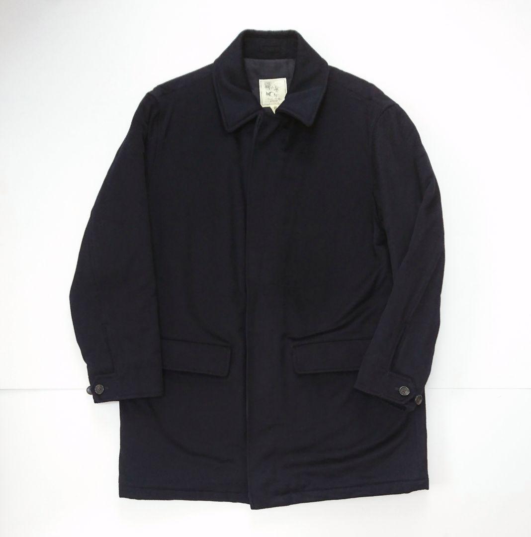 ブルックスブラザーズ✨ロロピアーナ コート ウール ネイビー レインシステム