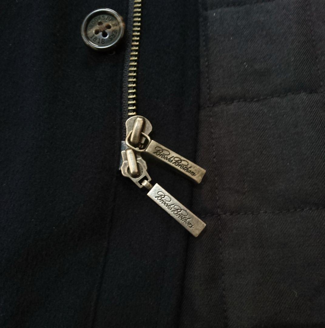 ブルックスブラザーズ✨ロロピアーナ コート ウール ネイビー レインシステム