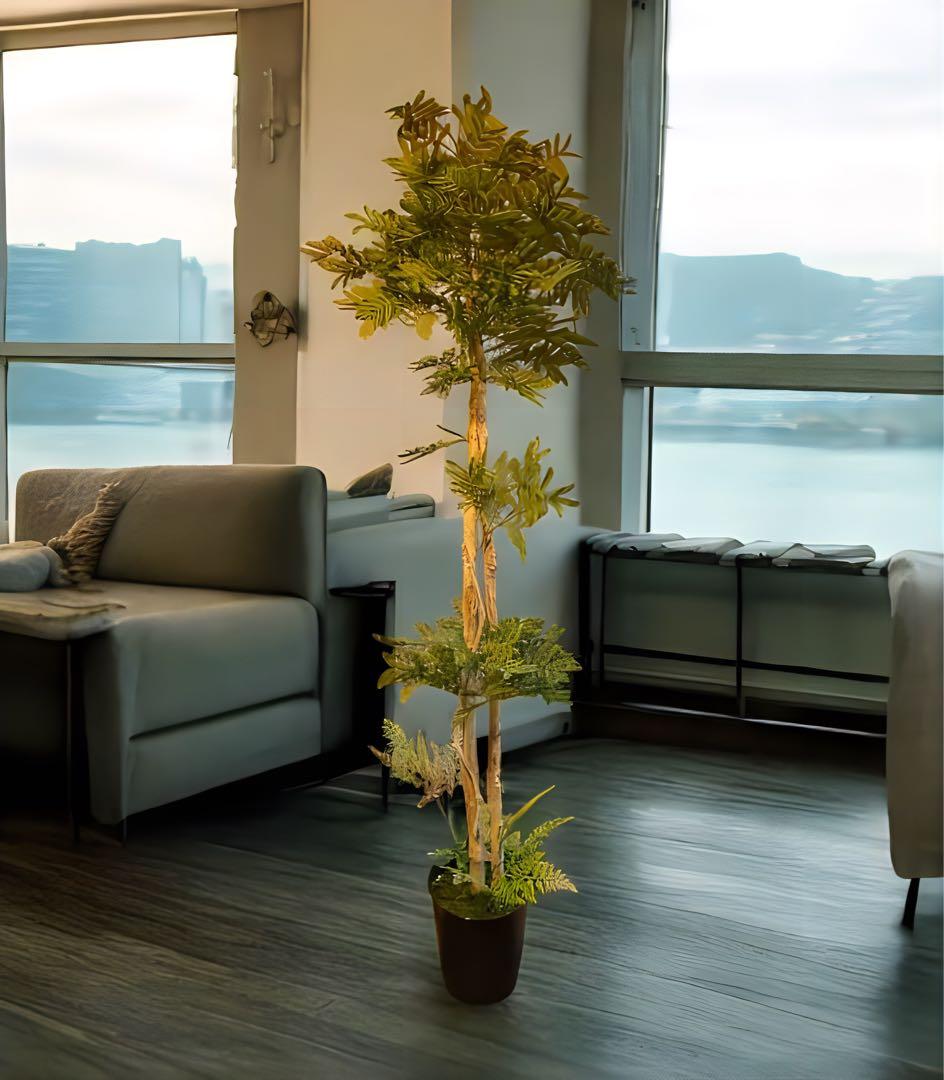 光触媒　人工観葉植物　ウォールグリーン　フェイクグリーン　エバーフレッシュ185