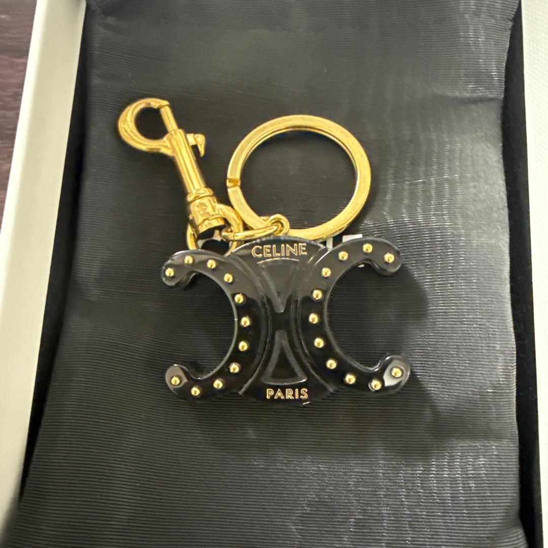 CELINE トリオンフ キーホルダー