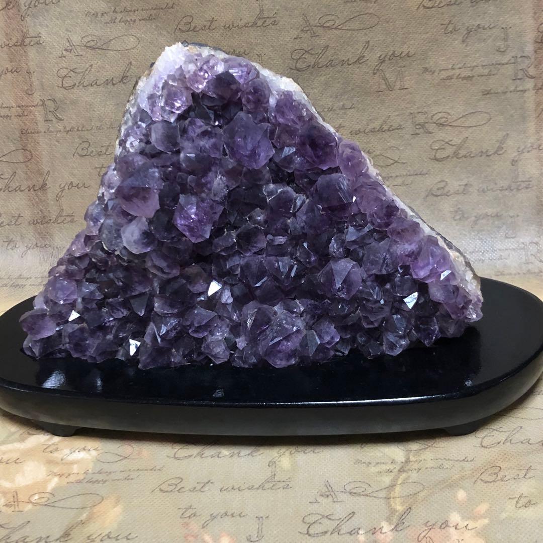 アメジストクラスター　台座付き　2kg パワーストーン