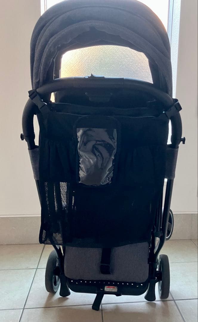 カトージ 二人乗りベビーカー 2-Seater next ブラックチェック