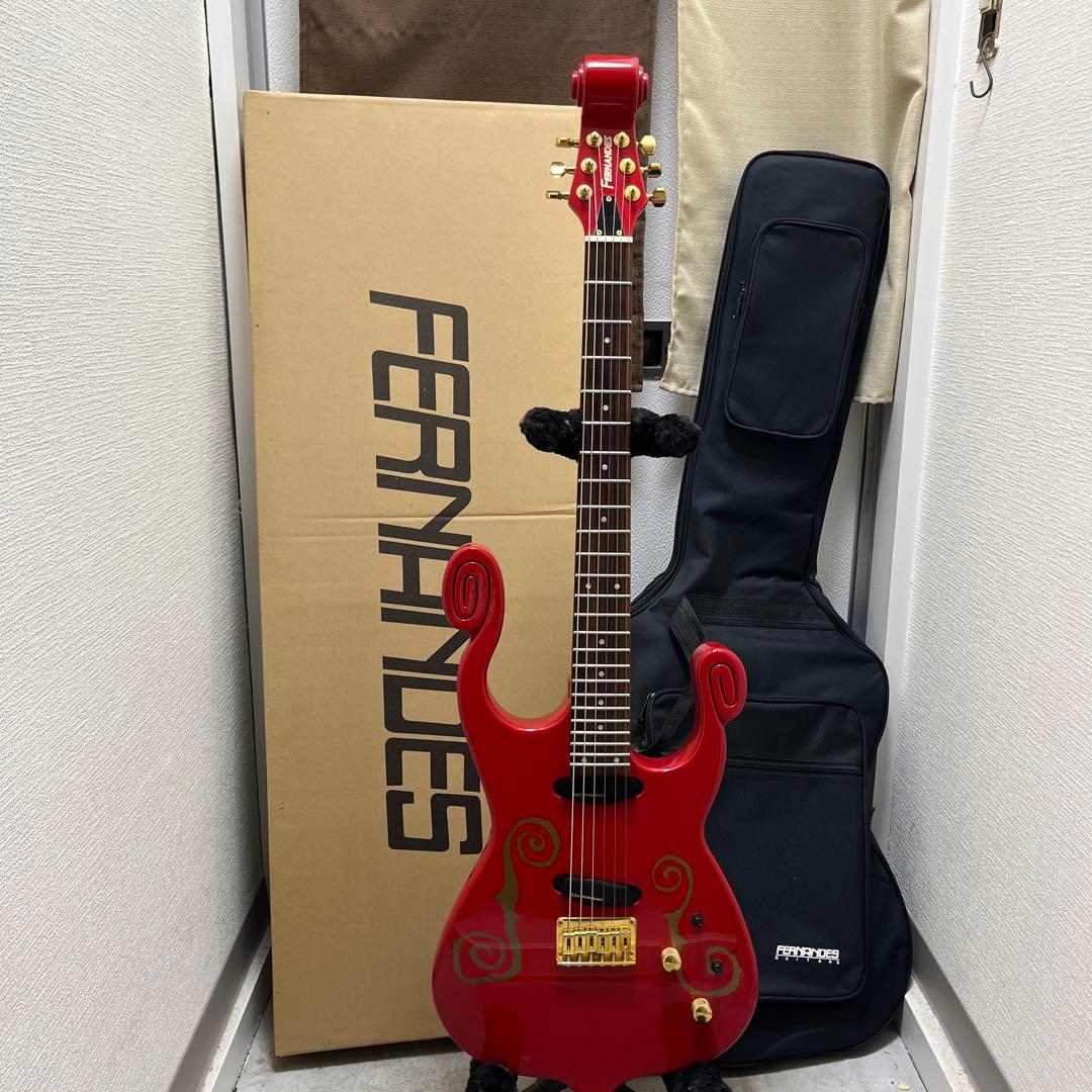 Fernandes エレキギター レッドBUCK-TICK今井寿モデル