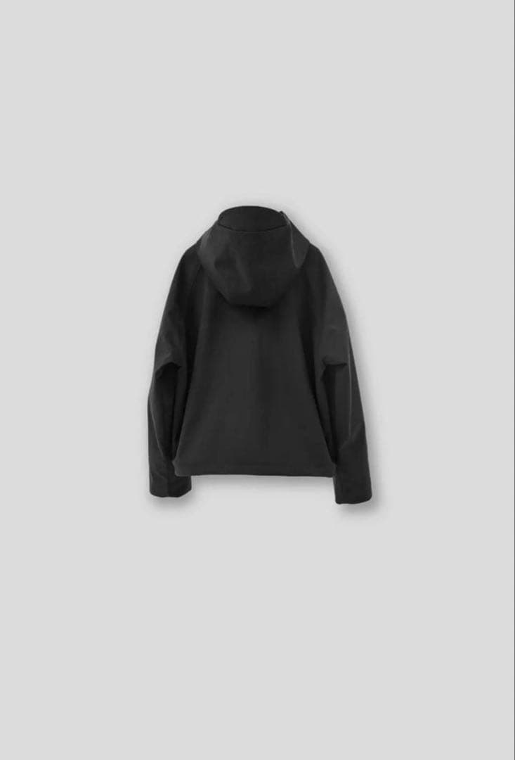 vujade enzo double zip jacket black ナイロン